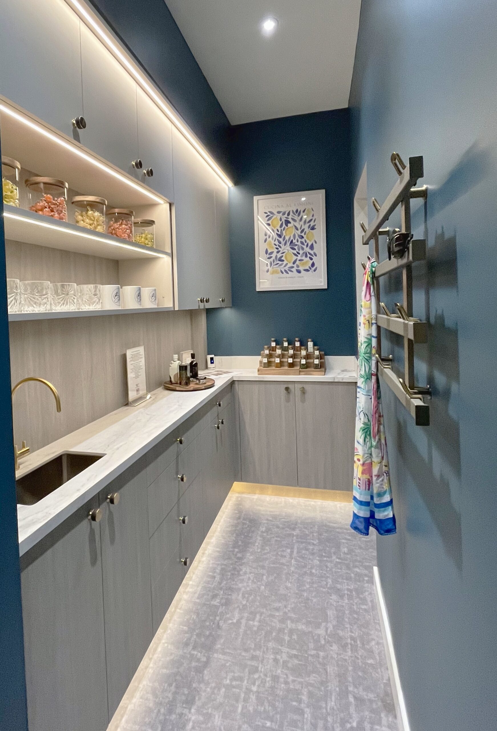Butler's Pantry at Bespoke Closets & Organized Spaces Design Studio